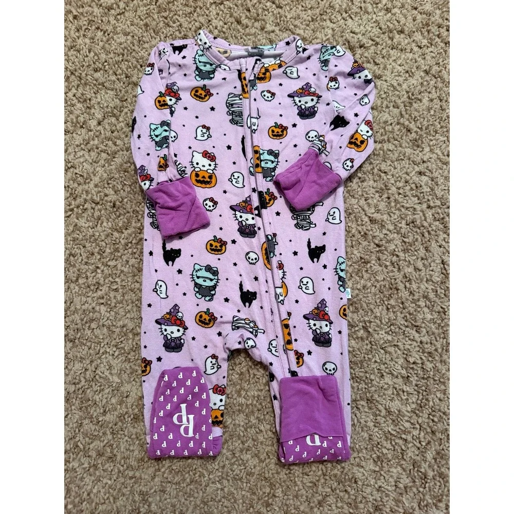 Posh Peanut x Hello Kitty Monsters Halloween Convertible Romper